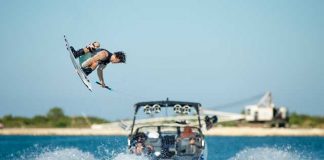 Wakeboard en Barco